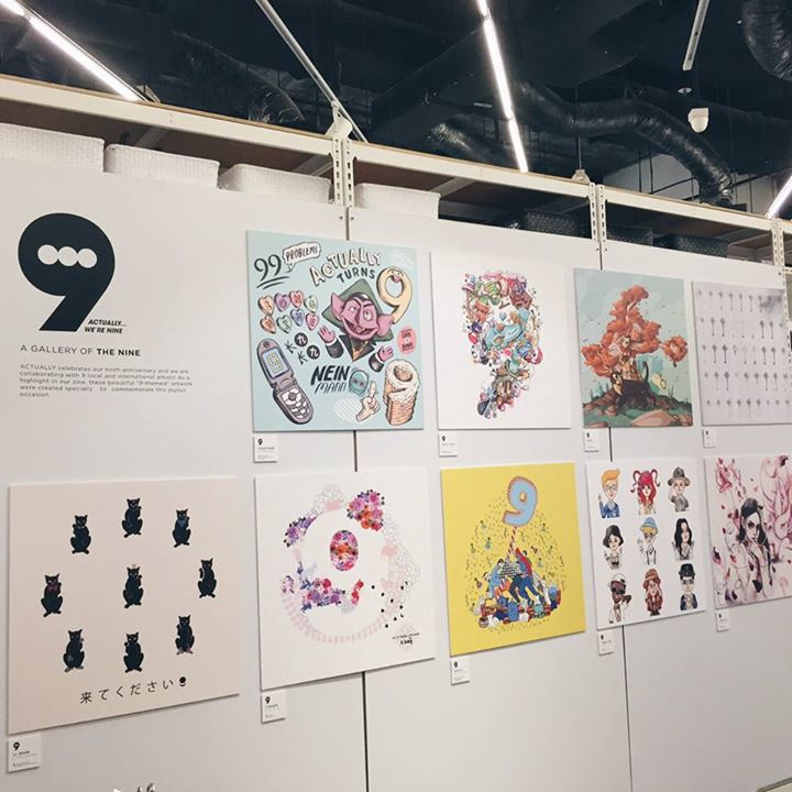 Wall of art
