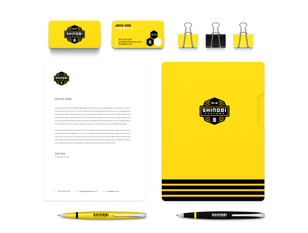 Branding Identity Mockup - Shinobi