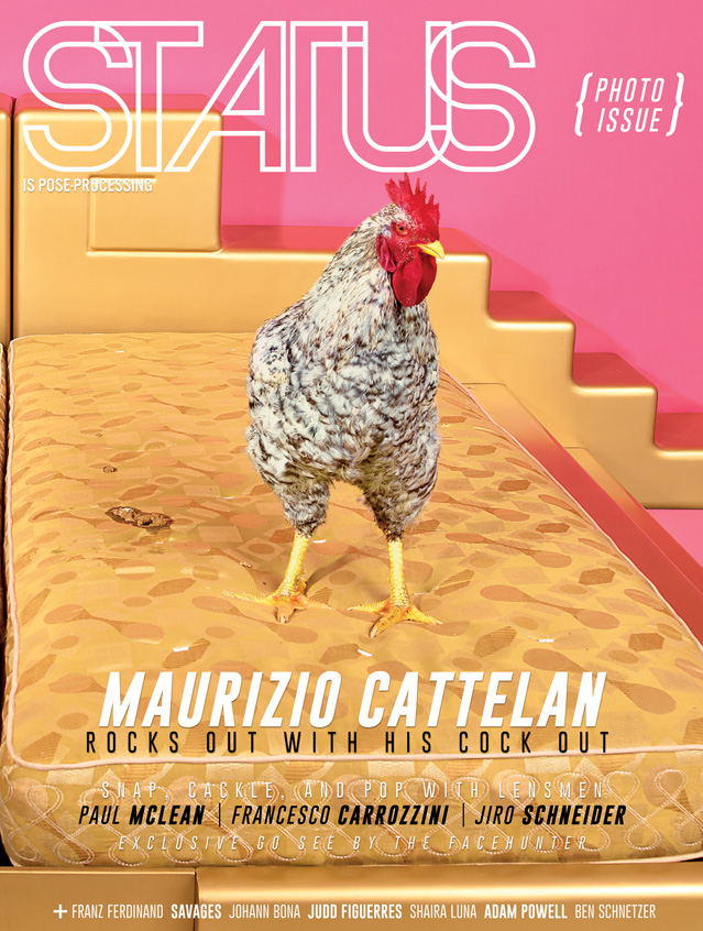 Maurizio Cattelan Cover