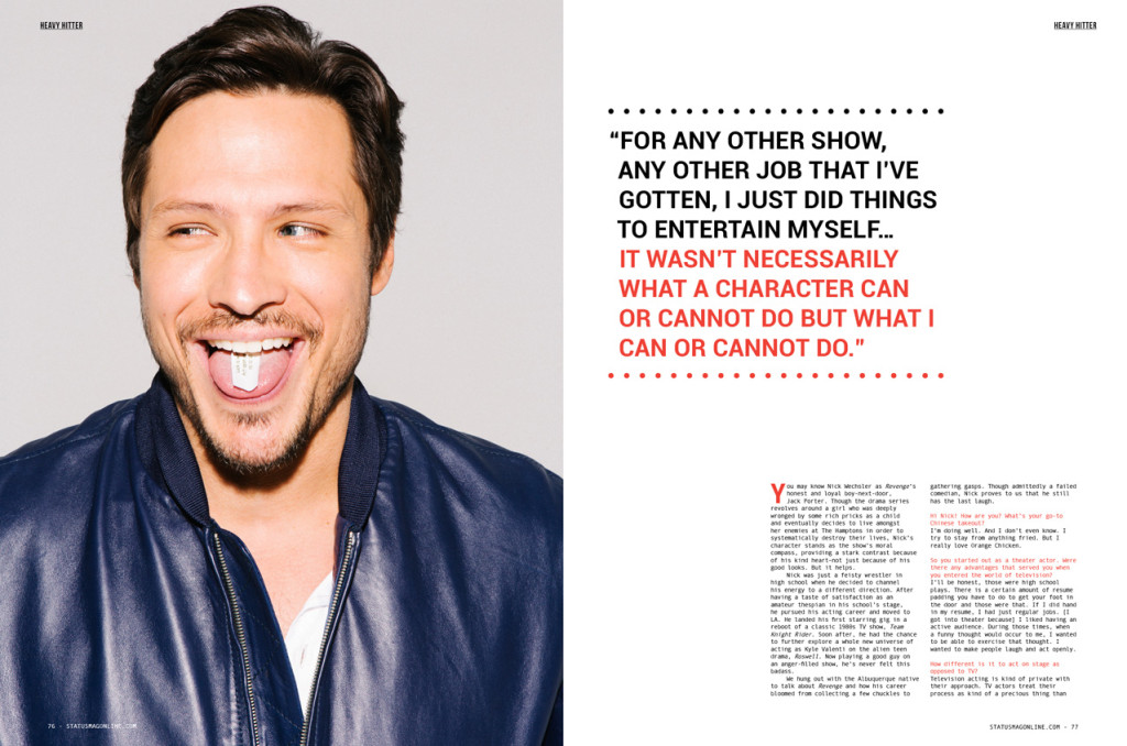 STATUS 55 - Nick Wechsler