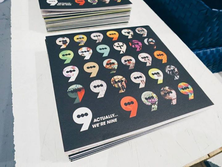Souvenir brochure featuring the artworks from different artists from southeast asia